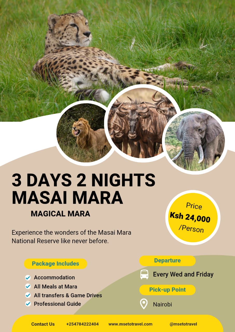 3 Days 2 Nights Masai Mara